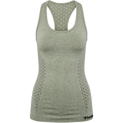 hummel hmlCI Seamless Tanktop Damen 6209 - seagrass melange XL