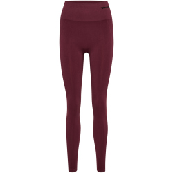 hummel hmlTIF Seamless High-Waist Tights Damen 3118 - chocolate truffle XL
