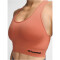 hummel hmlTIF Seamless Sport-BH Damen 3222 - apricot brandy XS