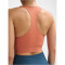 hummel hmlTIF Seamless Sport-BH Damen 3222 - apricot brandy XS