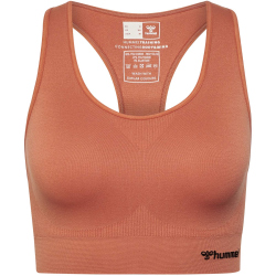 hummel hmlTIF Seamless Sport-BH Damen 3222 - apricot brandy S