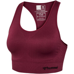 hummel hmlTIF Seamless Sport-BH Damen 3118 - chocolate...