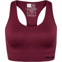 hummel hmlTIF Seamless Sport-BH Damen 3118 - chocolate truffle XS