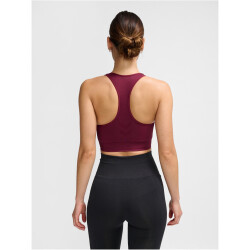 hummel hmlTIF Seamless Sport-BH Damen 3118 - chocolate truffle XS