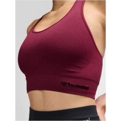 hummel hmlTIF Seamless Sport-BH Damen 3118 - chocolate truffle XS