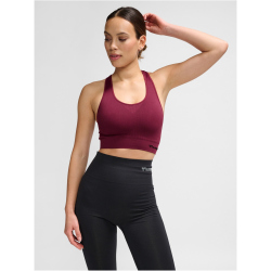 hummel hmlTIF Seamless Sport-BH Damen 3118 - chocolate truffle S