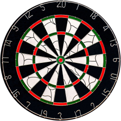 BULLS Bristol Flocked Paper Steeldartscheibe