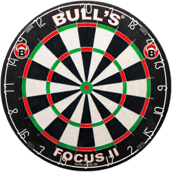 BULLS Focus II Bristle Steeldartscheibe