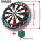 BULLS Focus II Bristle Steeldartscheibe