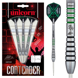 Unicorn Contender Adam Hunt Phase 2 Steel Darts 23 g