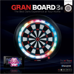 GranBoard 3s White Edition Elektronische Softdartscheibe