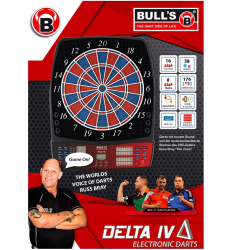 BULLS Delta IV RB Sound Elektronische Softdartscheibe