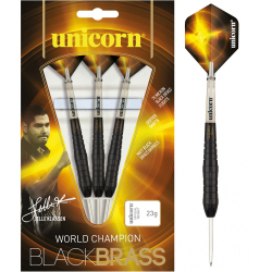 Unicorn Black Brass Jelle Klaasen Steel Darts 25 g