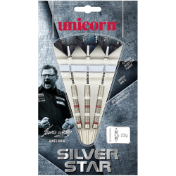 Unicorn Silver Star James Wade Steel Darts 22 g