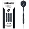 Unicorn Core Plus Black Brass 1 Steel Darts 26 g