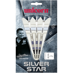 Unicorn Silver Star Gary Anderson Soft Darts 17 g