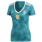 adidas DFB Deutschland Ausw&auml;rtstrikot Damen inkl. Wunschname und -Nummer gr&uuml;n/wei&szlig; XS