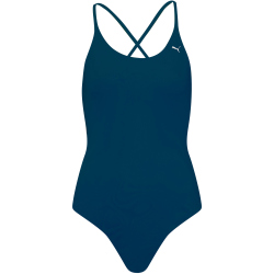 PUMA Swim V-Neck Crossback Badeanzug Damen