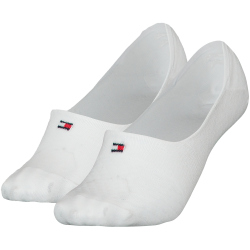 2er Pack TOMMY HILFIGER Diamond Structure F&uuml;&szlig;linge Damen 003 - white 39-42