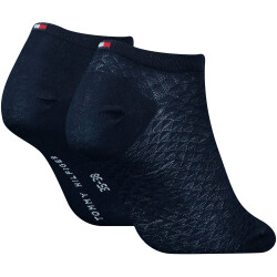 2er Pack TOMMY HILFIGER Diamond Structure Sneakersocken...