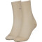 2er Pack TOMMY HILFIGER Diamond Structure Socken Damen 004 - beige 35-38