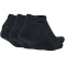 3er Pack NIKE Value No Show Sneakersocken schwarz S (34-38)