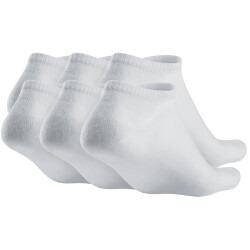 3er Pack NIKE Value No Show Sneakersocken weiß S...