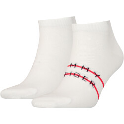 2er Pack TOMMY HILFIGER Stripe Sneakersocken Herren 001 -...