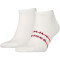 2er Pack TOMMY HILFIGER Stripe Sneakersocken Herren 001 - white 39-42