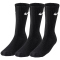 3er Pack NIKE Value Crew Sportsocken schwarz L (42-46)