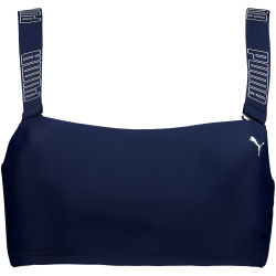 PUMA Swim Bandeau Bikini-Oberteil Damen 01 - navy XS