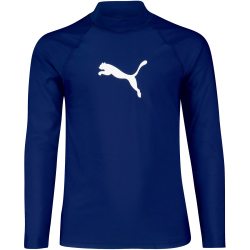 PUMA Swim Rashguard Shirt Kinder 01 - navy 116
