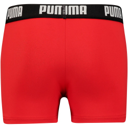 PUMA Swim Logo Trunk Badehose Jungen 03 - red 116