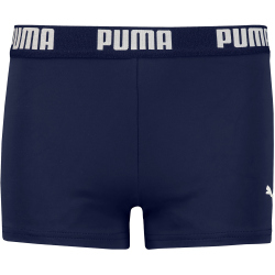 PUMA Swim Logo Trunk Badehose Jungen 02 - navy 116