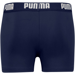 PUMA Swim Logo Trunk Badehose Jungen 02 - navy 116