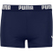 PUMA Swim Logo Trunk Badehose Jungen 02 - navy 116