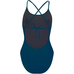 PUMA Swim V-Neck Crossback Badeanzug Damen 01 - navy XS