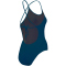 PUMA Swim V-Neck Crossback Badeanzug Damen 01 - navy XS
