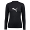 PUMA Swim langarm Rashguard Shirt Damen 01 - black XS