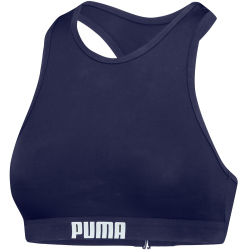 PUMA Swim Racerback Bikini-Oberteil Damen 03 - navy XS