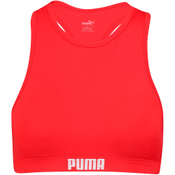 PUMA Swim Racerback Bikini-Oberteil Damen 01 - red XS