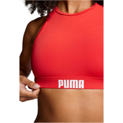 PUMA Swim Racerback Bikini-Oberteil Damen 01 - red XS