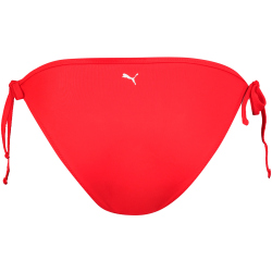 PUMA Swim Side Tie Bikinihose Damen 01 - red XS