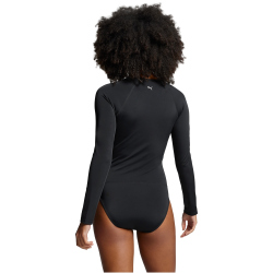 PUMA Swim langarm Surfanzug Damen 01 - black XS