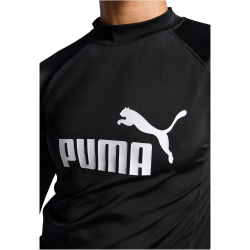 PUMA Swim langarm Rashguard Shirt Herren 02 - black XS