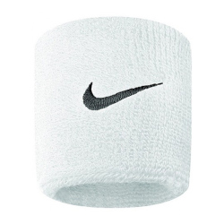 2er Pack NIKE Swoosh Schweißbänder weiß