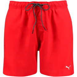 PUMA Swim Medium Length Badeshorts Herren 02 - red XS