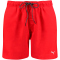 PUMA Swim Medium Length Badeshorts Herren 02 - red XS