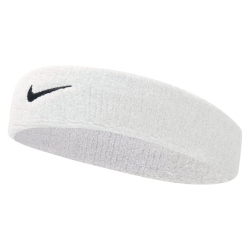 NIKE Swoosh Stirnband weiß