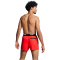 PUMA Swim Logo Shorts Length BadeShortss Herren 02 - red XS